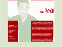 Tablet Screenshot of flaviocarneiro.com.br